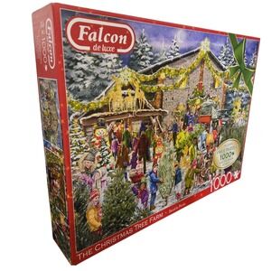FALCON DE LUXE The Christmas Tree Farm 1000 Piece Jigsaw Puzzle